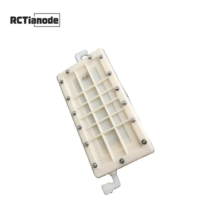 Tế bào điện phân với cực dương Mmo Titanium cho bộ xử lý nước gia đình